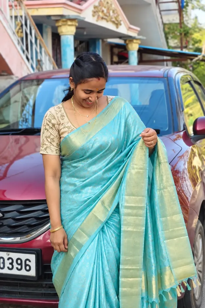 Trisha mam inspired saree